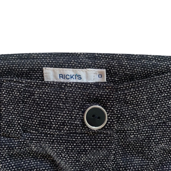 Ricki’s size 0 low rise grey and brown skinny stretchy pants - Picture 4 of 7